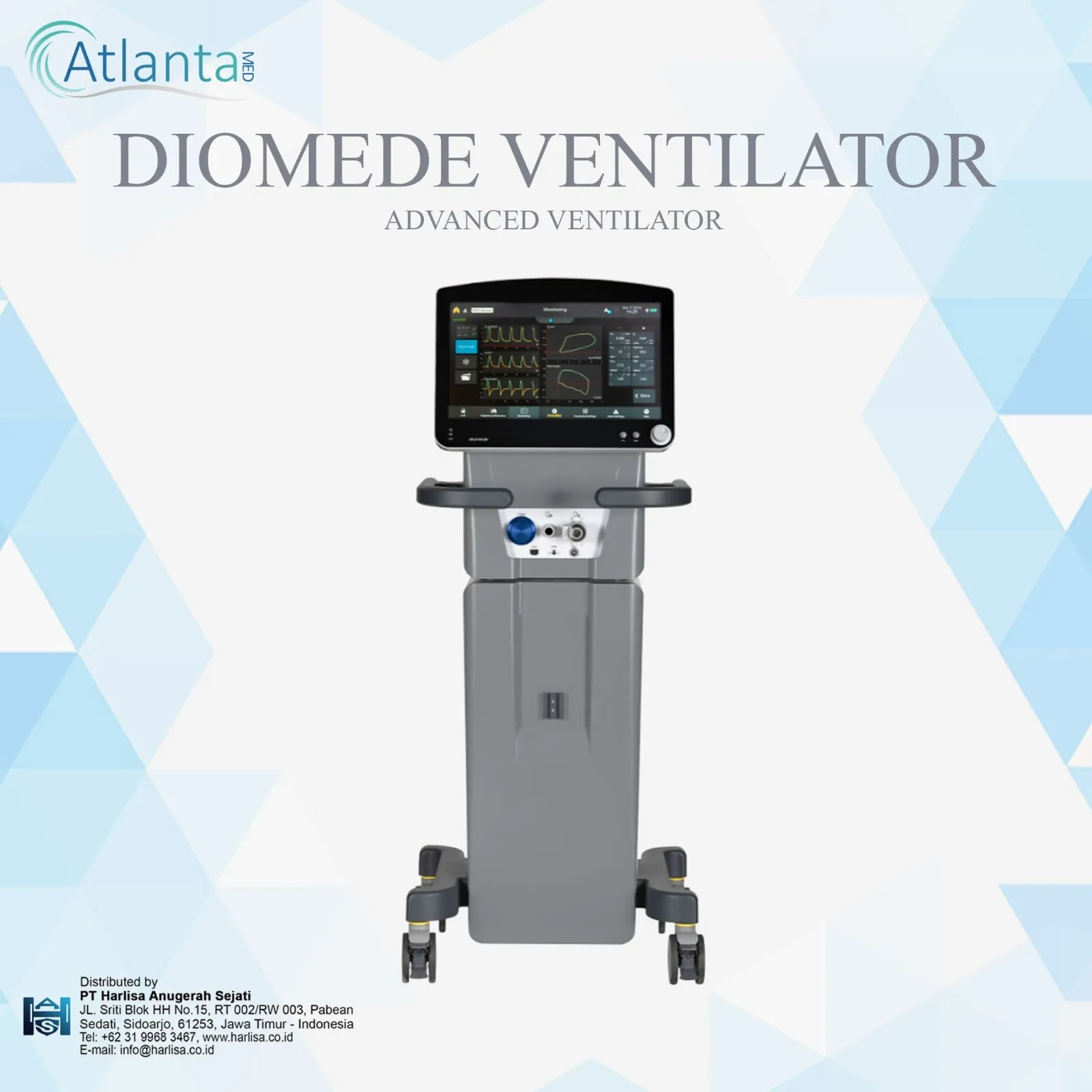 ATLANTAMED Ventilator Diomede Advenced