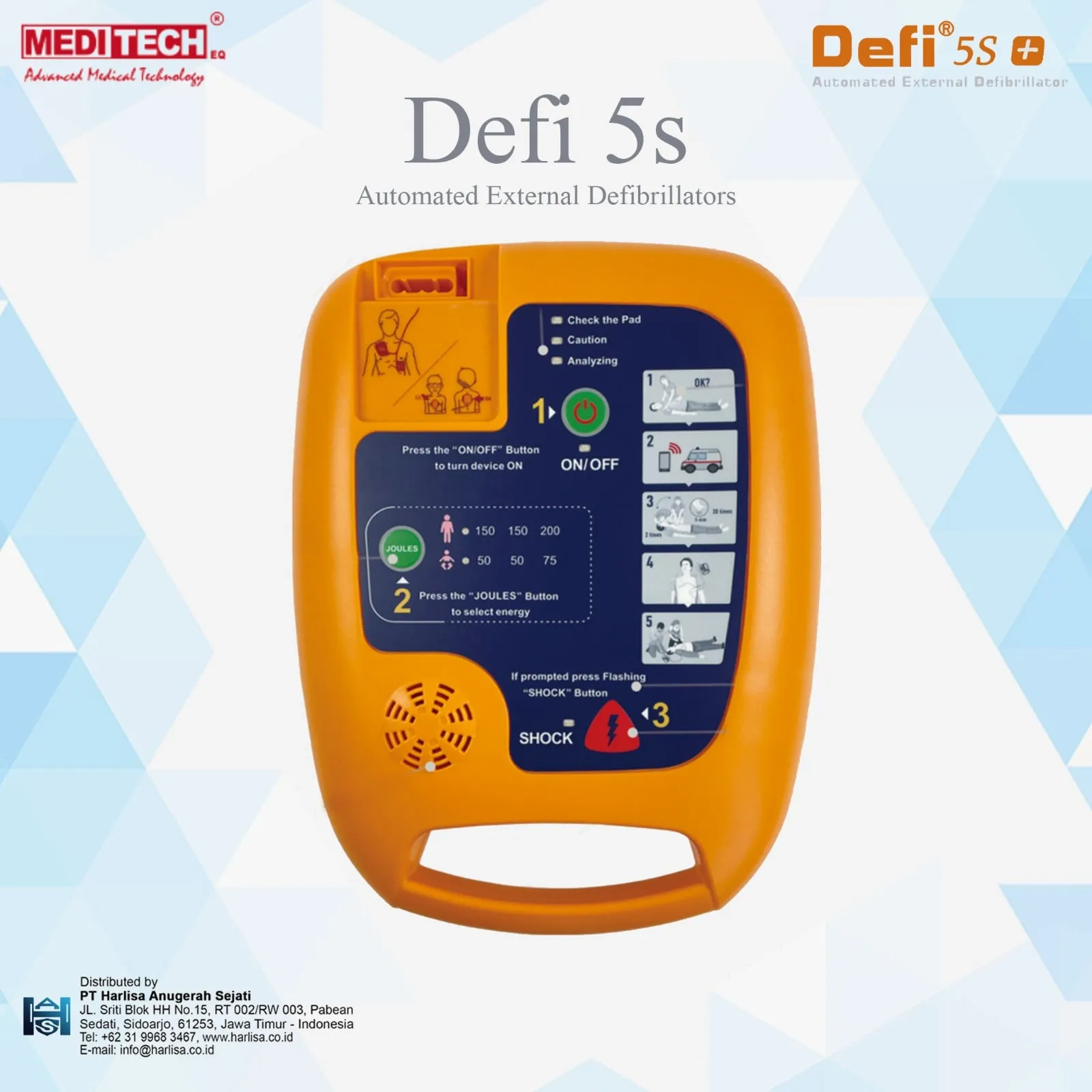 DELFI [register] 5S Automated External Defibrillators