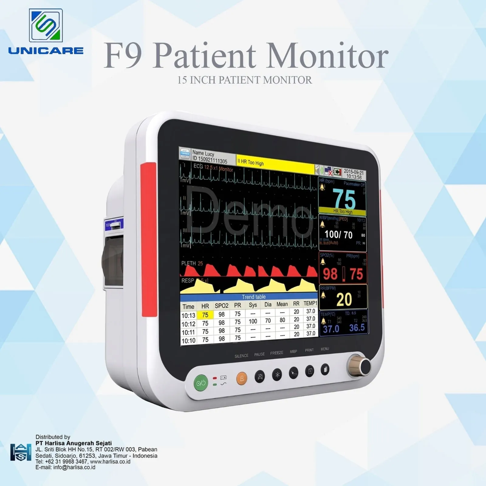 UNICARE Patient Monitor (with accessories)