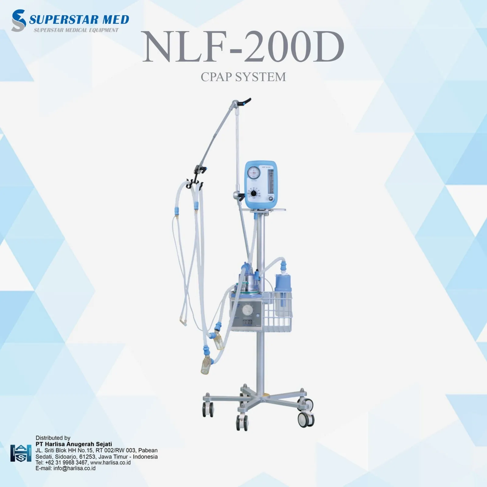 SUPERSTAR Non-Invasive Ventilators / NLF-200D CPAP System