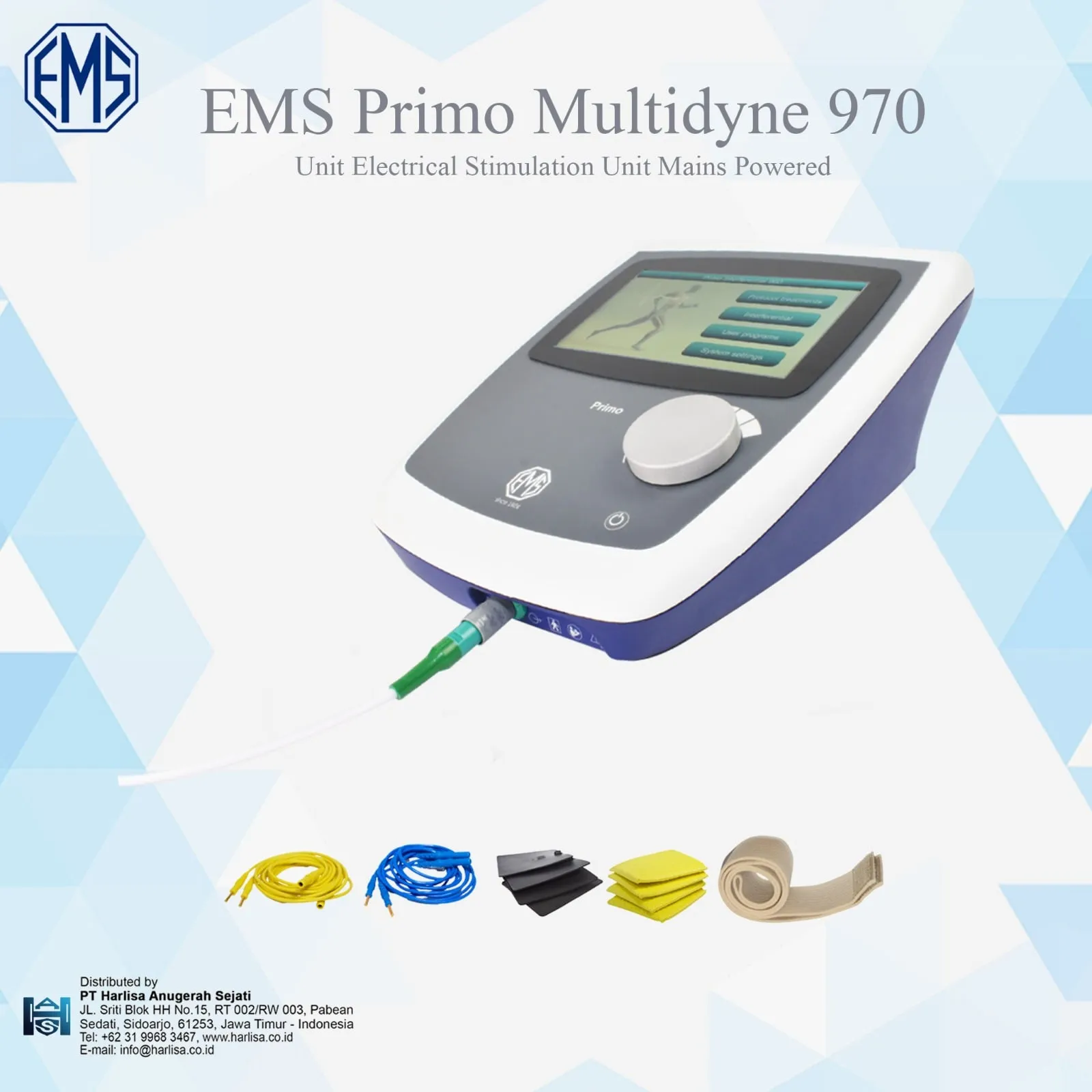 EMS Primo Multidyne 970 Unit Electrical Stimulation Unit Mains Powered Standard