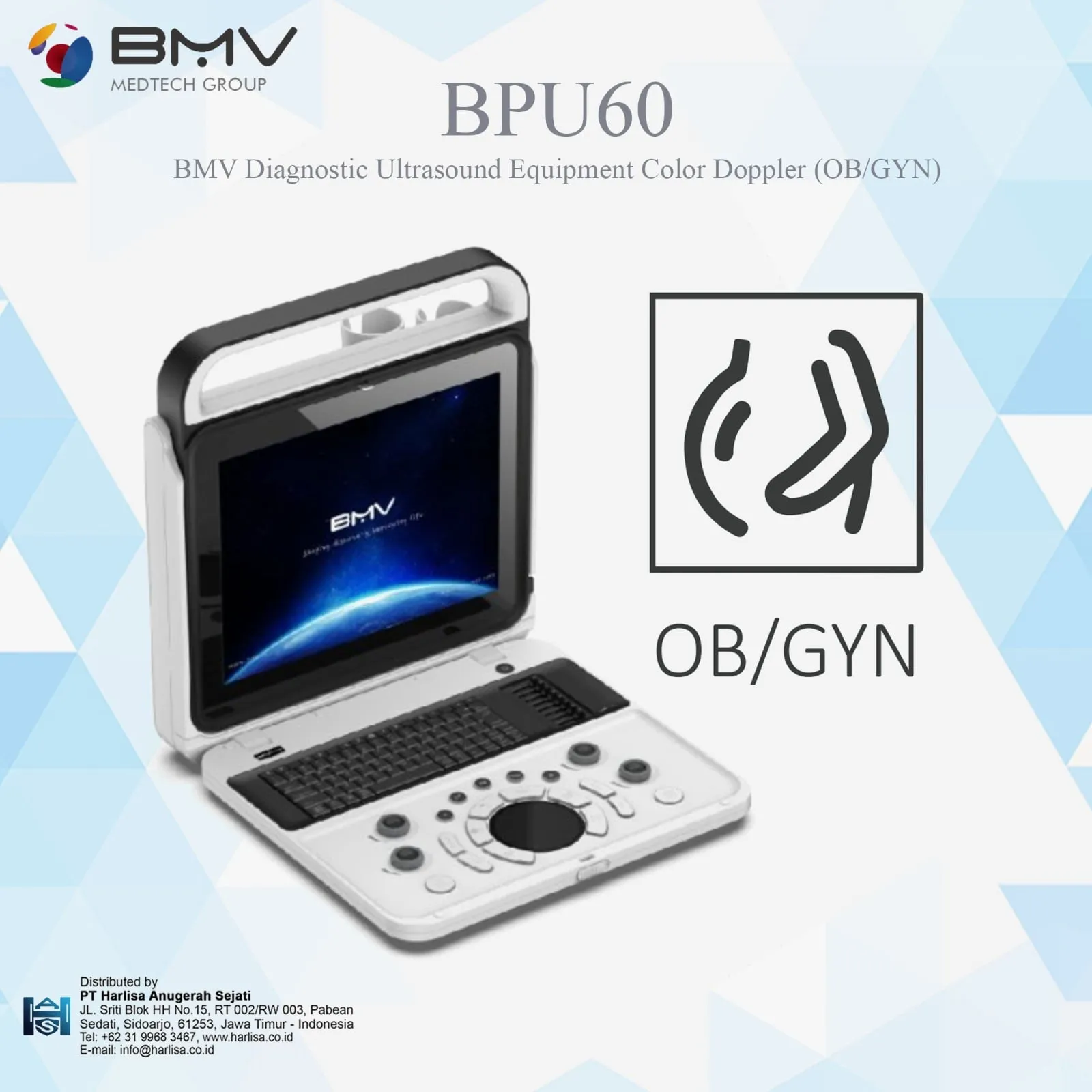 BMV Diagnostic Ultrasound Equipment Color Doppler (OB/GYN)