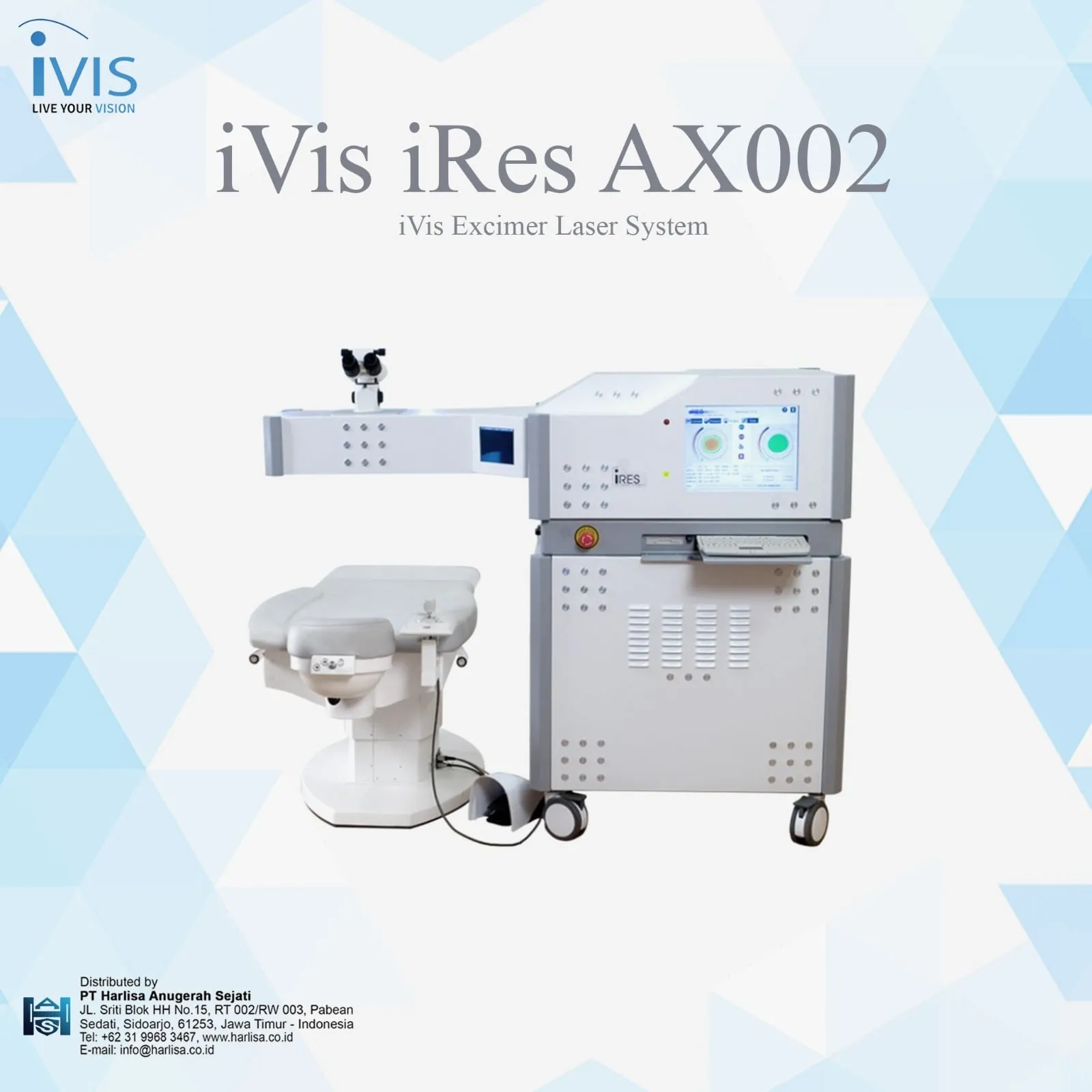 IRES AX002 Excimer Laser System