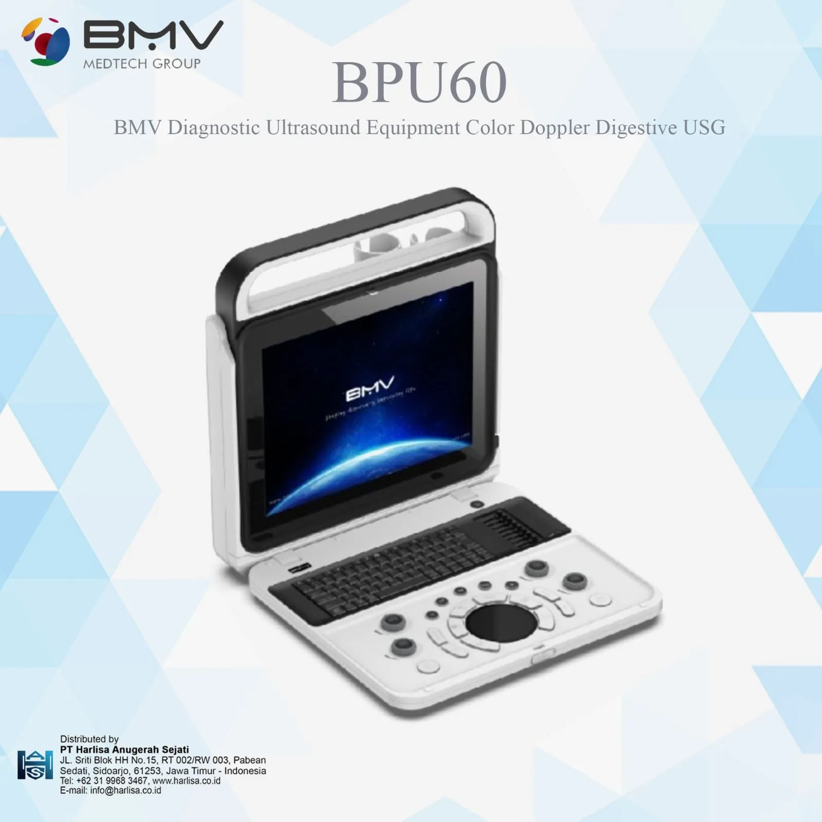 BMV Diagnostic Ultrasound Equipment Color Doppler Disgestive USG